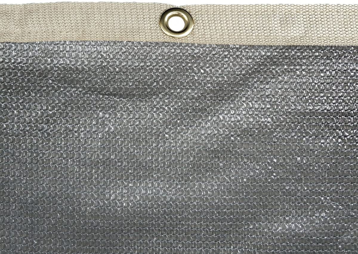 RV Awning Privacy Screen Shade Panel Kit, Grey, 10 x 10ft H34697