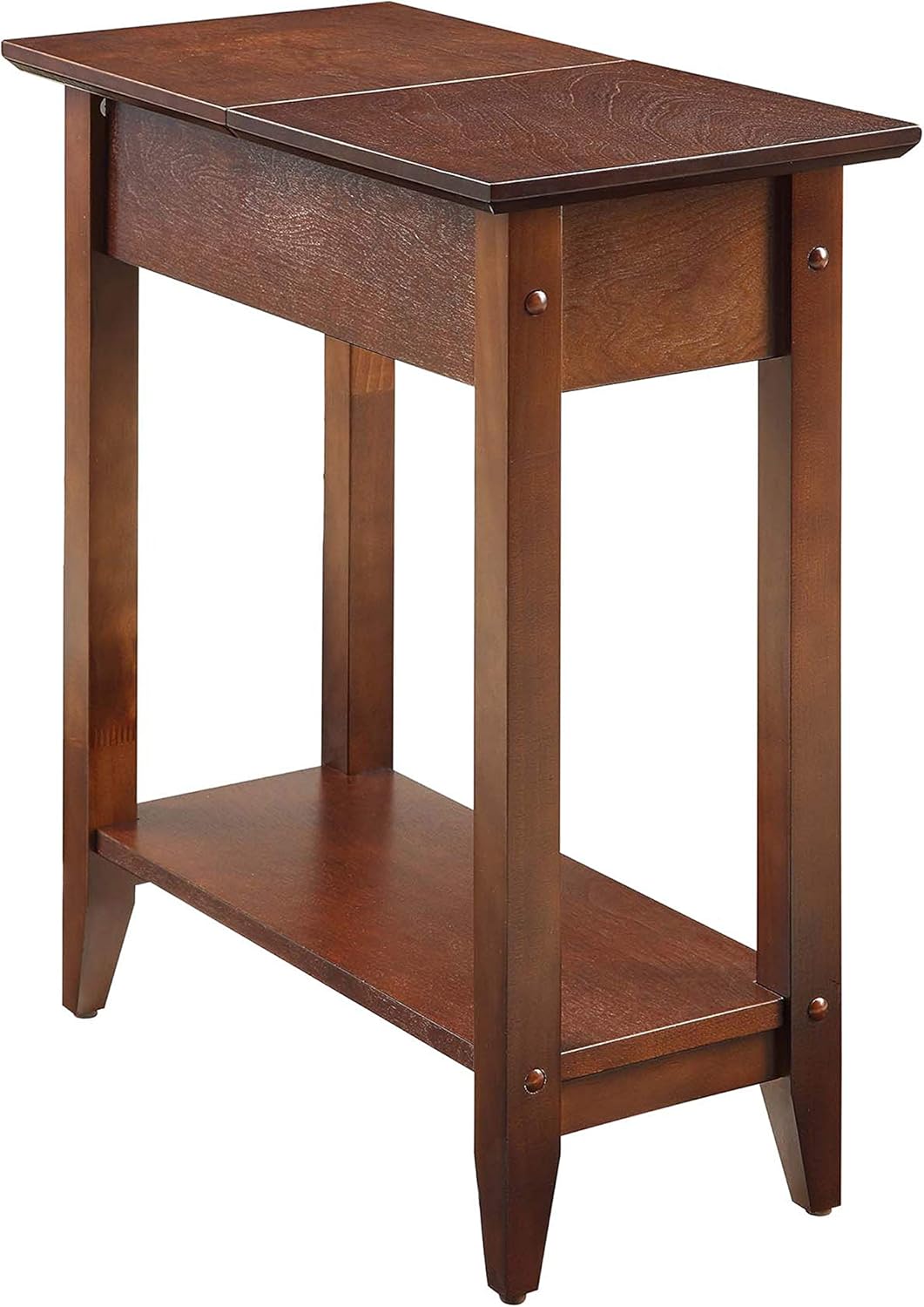 Flip Top End Table, Dark Walnut G6403
