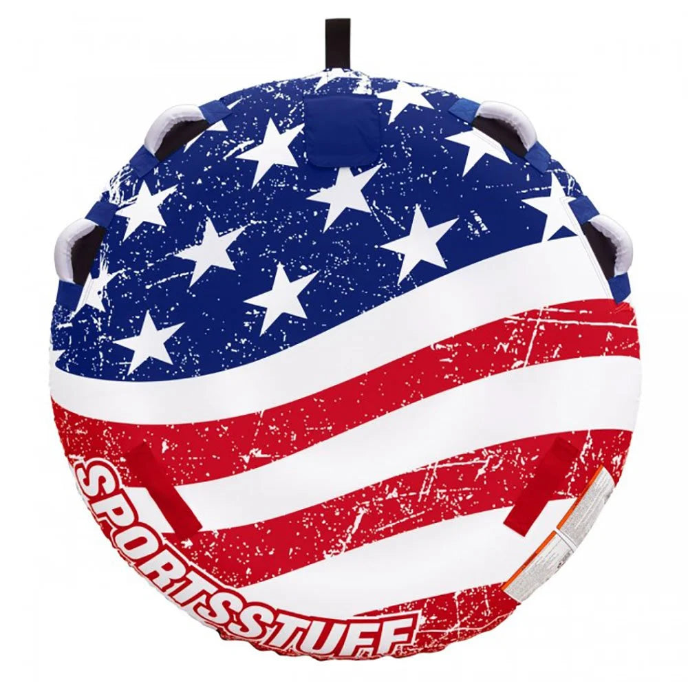 Inflatable 1 Rider Watersports Towable Tube (2 Pack) T3850