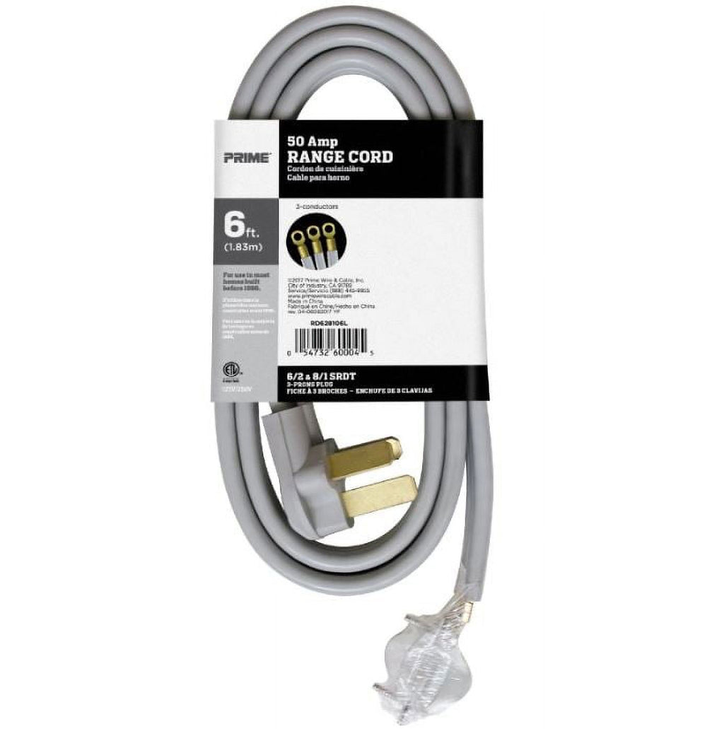50 Amp 3-Wire Range Cord, 3 Pack Y8814
