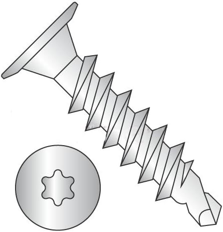 Self-Drilling Wafer Head Screws, 18-8 Stainless Steel, #3 Drill Point, 2,500 pcs A768