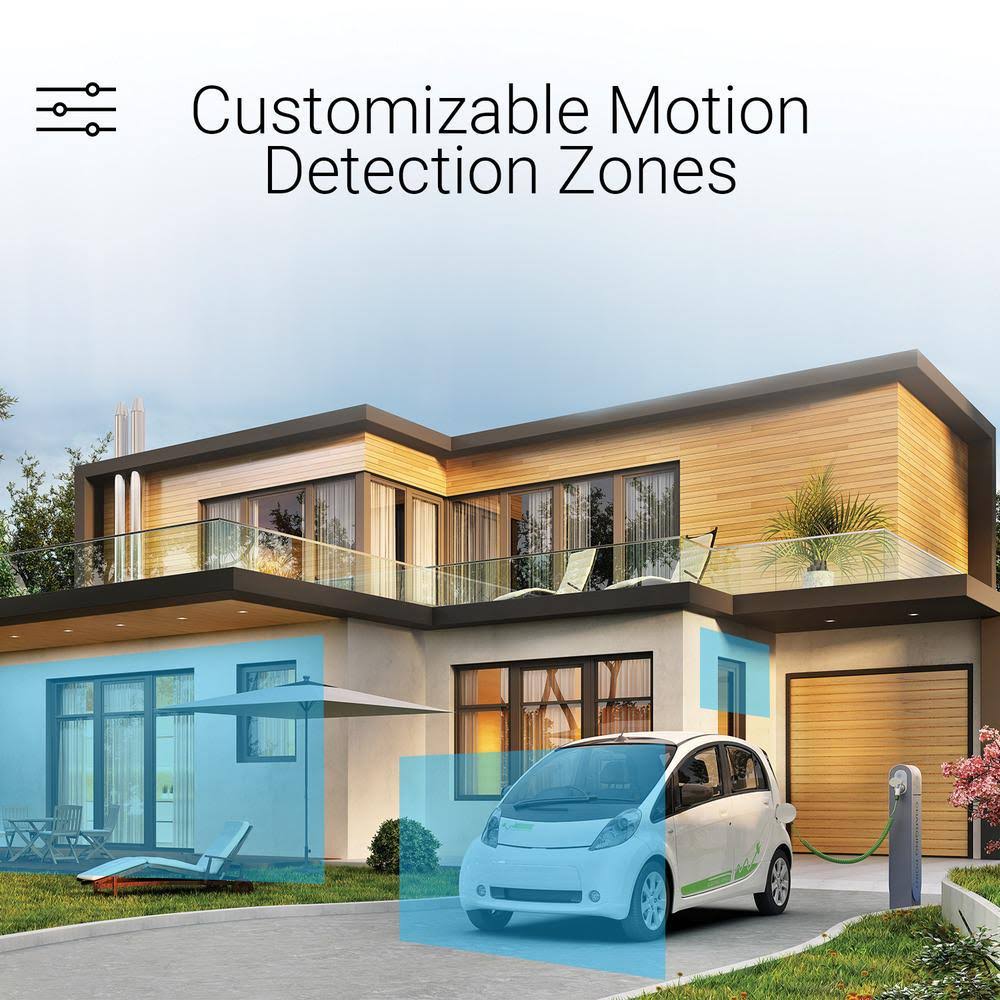 White Dual-Lens Security Camera 2-Pack G6313