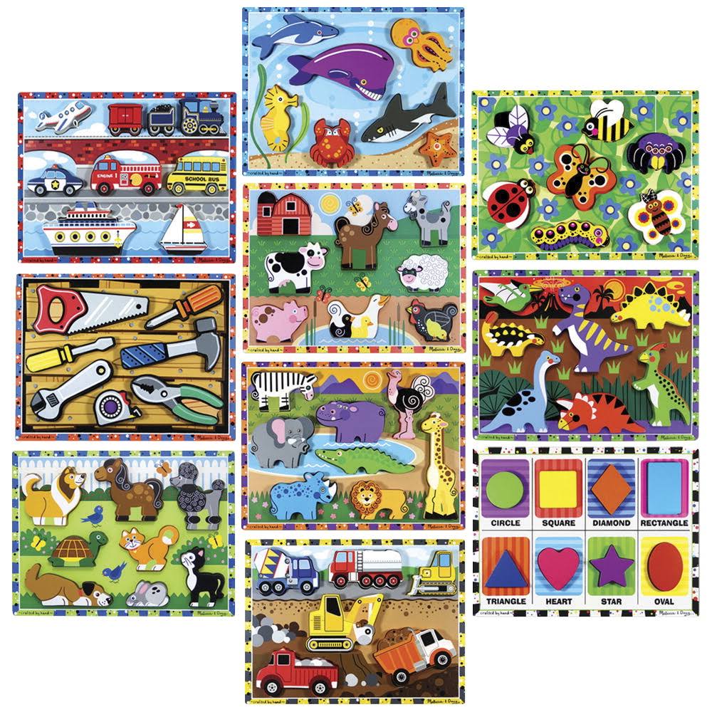 Chunky Puzzles, Set of 10 C605