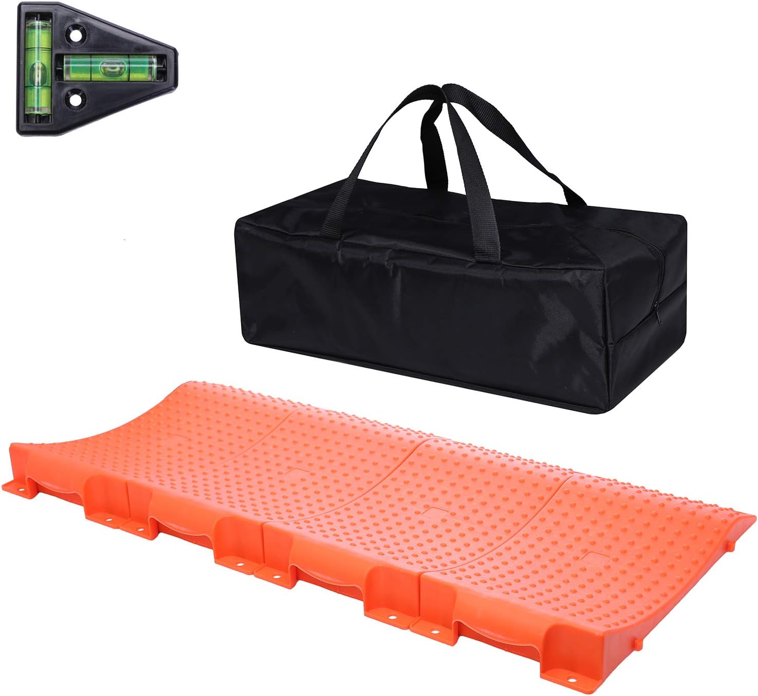 4 Pack Yellow Tire Saver Ramps with Carrying Bag S8270