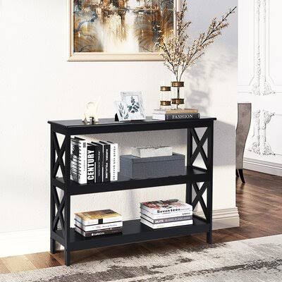 Black Console Table T824872