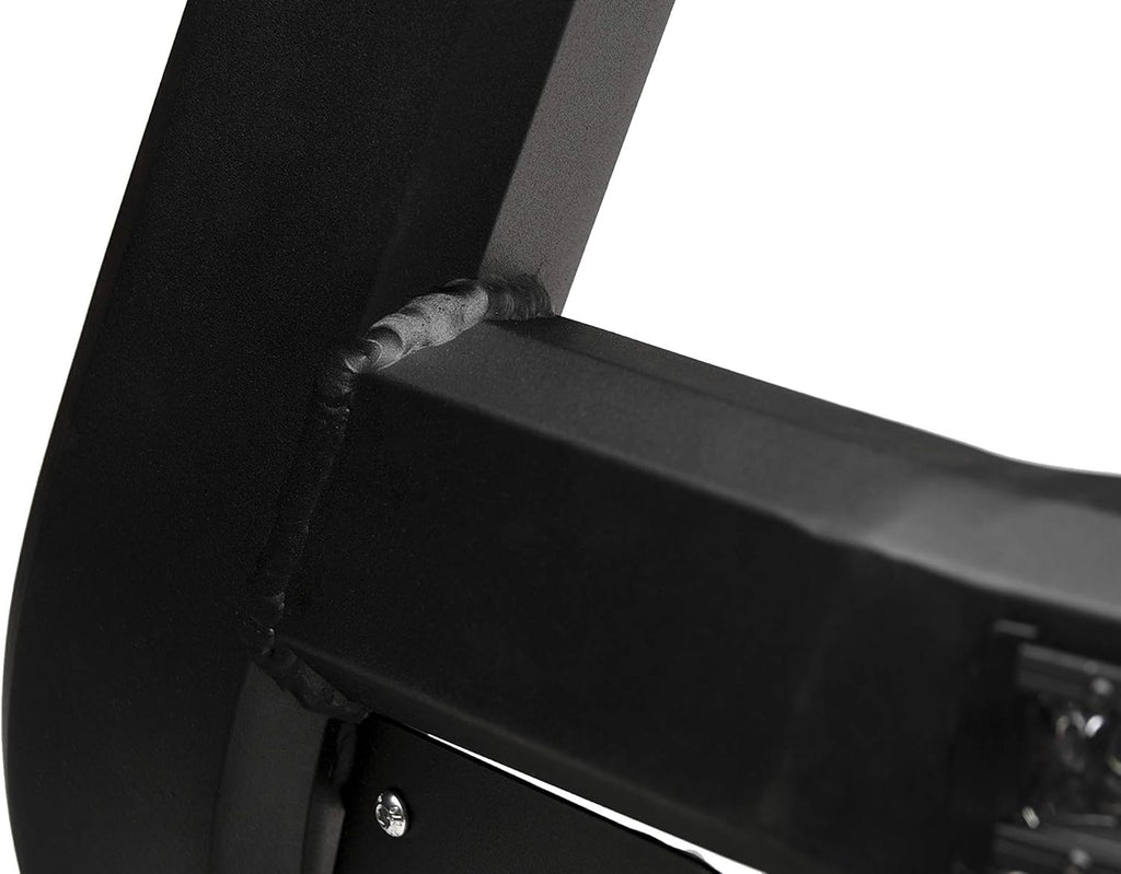 Matte Black Bull Bar with LED S5046