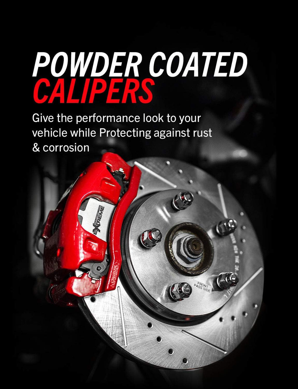 Red Powder-Coated Caliper S83777