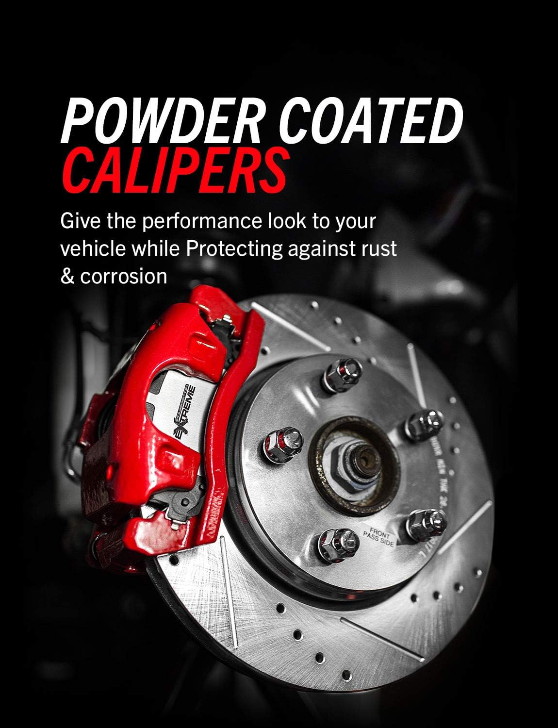Red Powder-Coated Caliper S83777