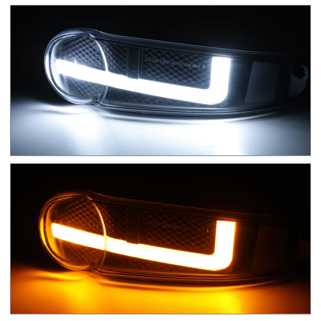 Headlights Assembly with 2 Pairs Pre-Assembled 6000K LED Bulbs L262