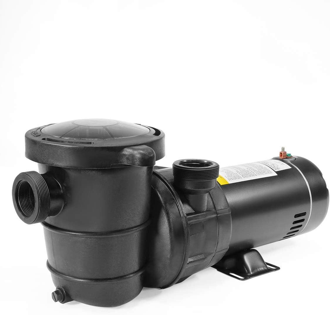 Black Above Ground Pool Pump 1.5HP Single Speed D81589