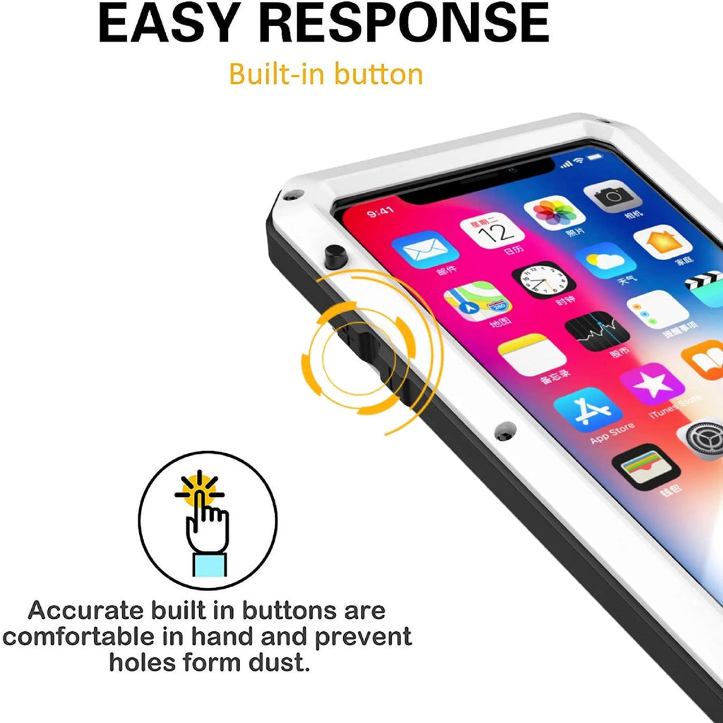 White Aluminum Metal iPhone 5s Case Z660303