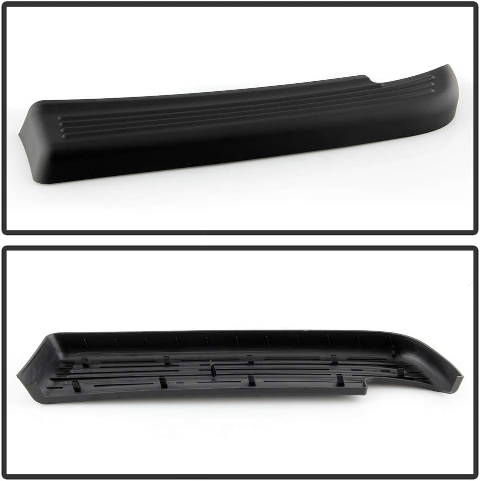 Chrome Steel Rear Step Pad Bumper Assembly S785