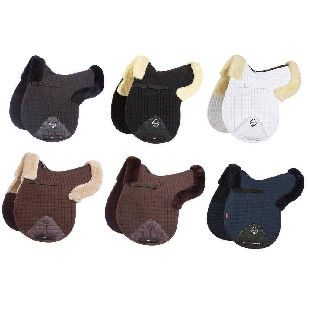 Black Half Lined Lambskin Jumping Numnah B736124