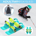 Mini Short Ski Skates Attach to Skis Boots T597