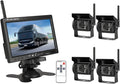 4pcs Wireless Vehicle Backup Cameras Plus 7 Monitor Parking Assistance System D887276