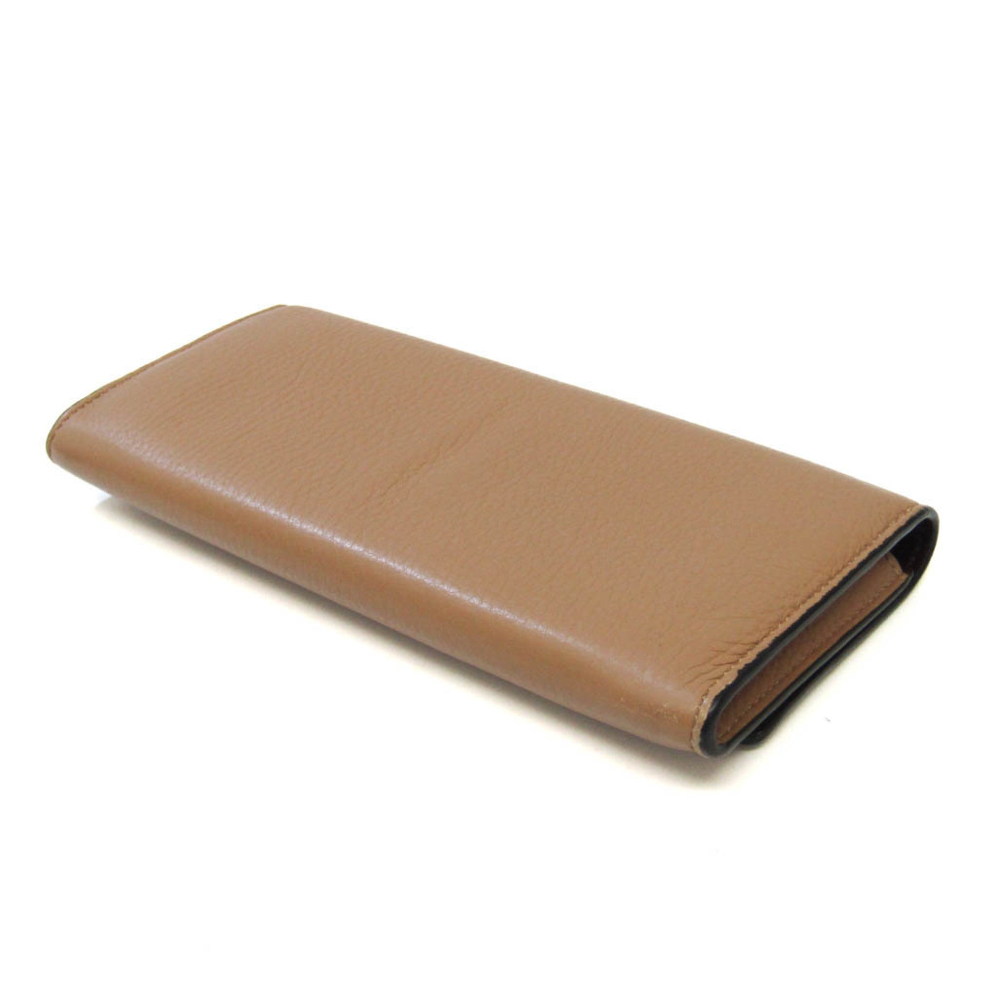 Camel Leather Bi-Fold Wallet P613