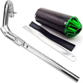 Green Exhaust Muffler Silencer Pipe Assembly Kit Pack of 2 J3481