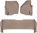 Tan Custom Fit FloorLiner for Ford F-250/F-350/F-450/F-550 -1st & 2nd Row U4578
