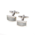White Carbon Fiber Cufflinks M55044