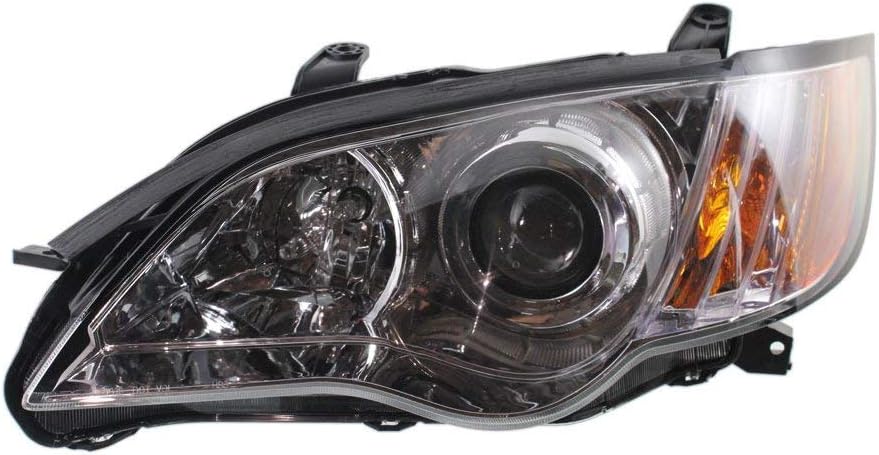 Headlight Set for 2008-2009 Subaru Legacy Halogen with bulb(s) J77500