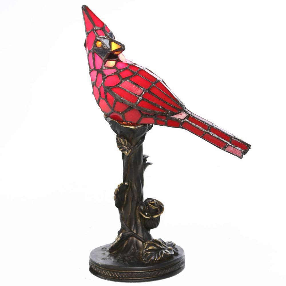 13.5x22 Tall Stained Glass Accent Lamp H95518