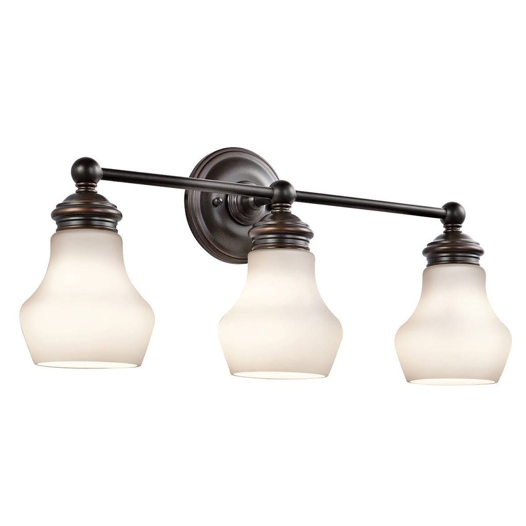 Oil Rubbed Bronze 3-Light Bath A2695