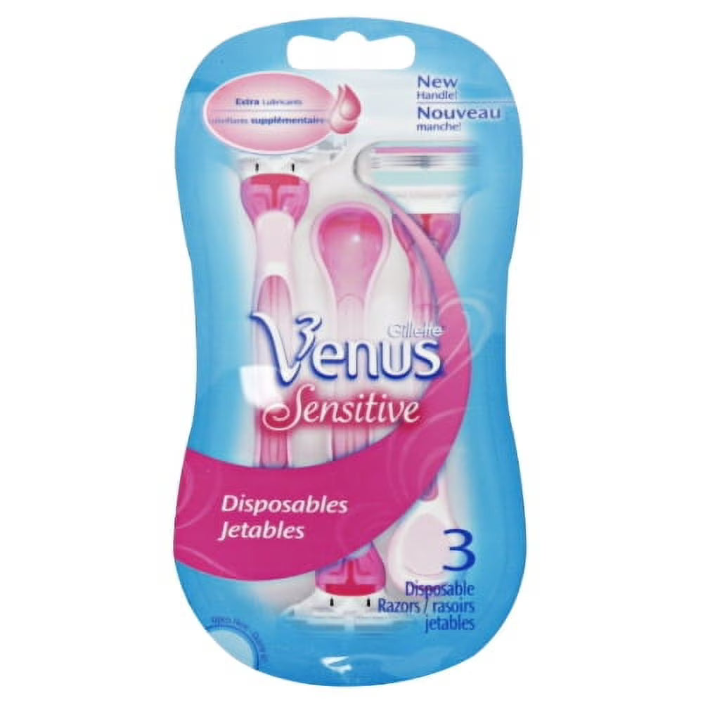 Sensitive Disposable Razors (Pack of 3) G86023