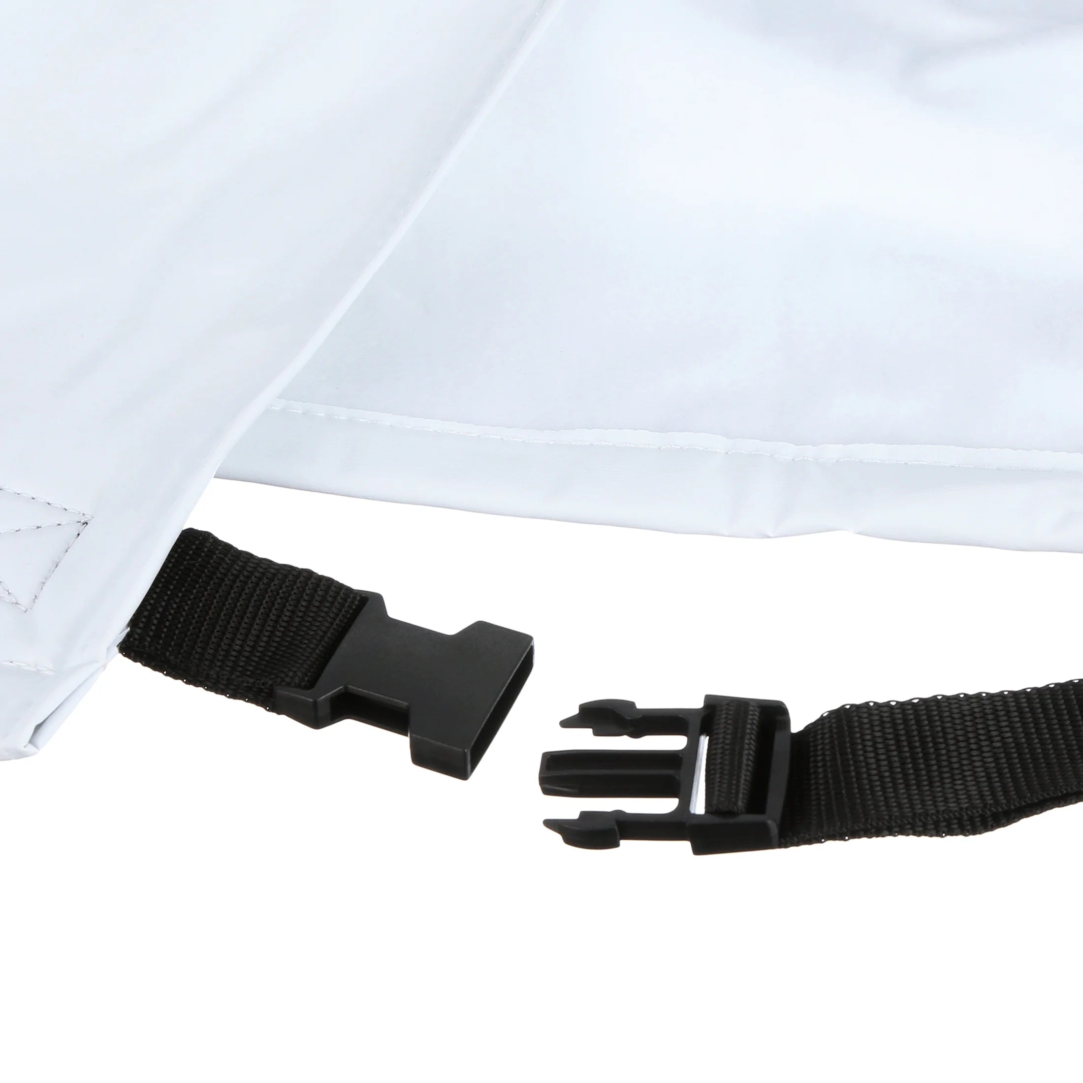 Vinyl Arctic White 29" Single Axle Tire Covers I589