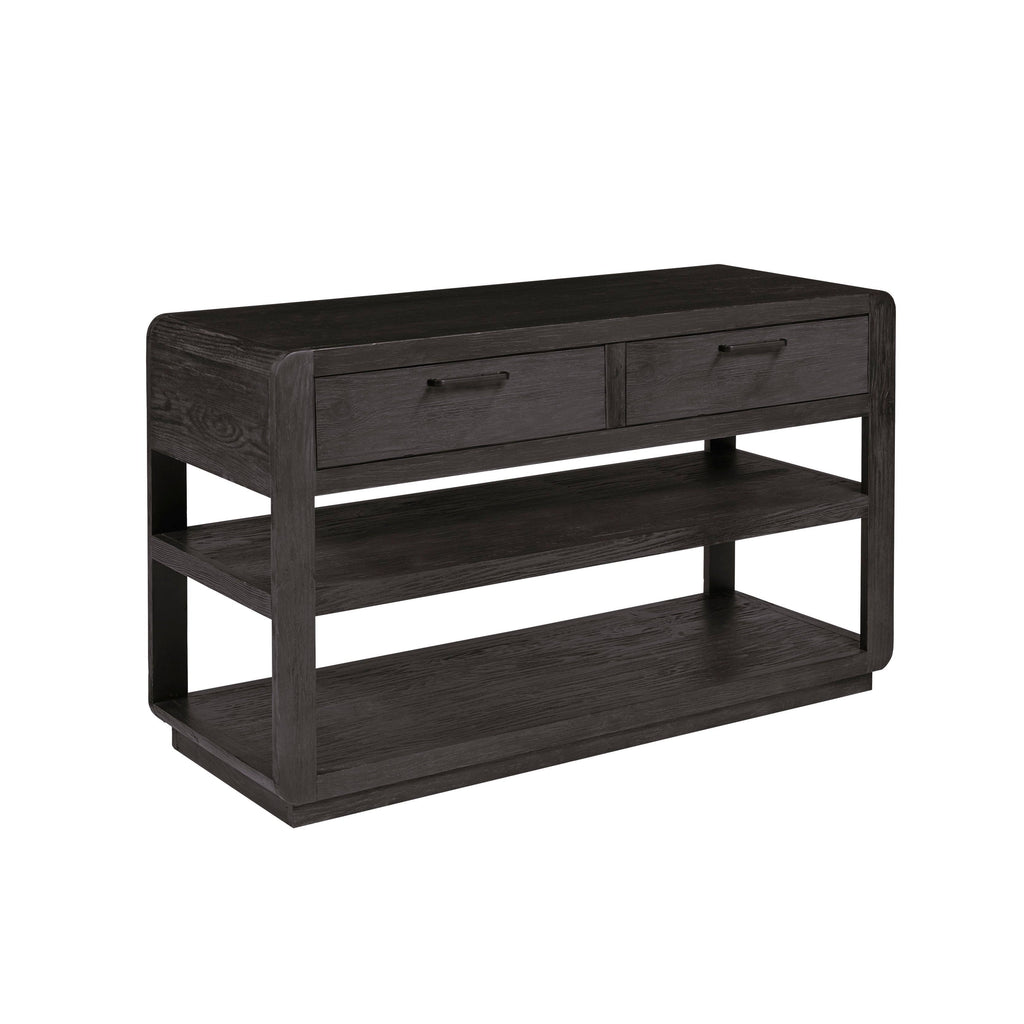 Cerused Ebony Sofa/Console Table J776