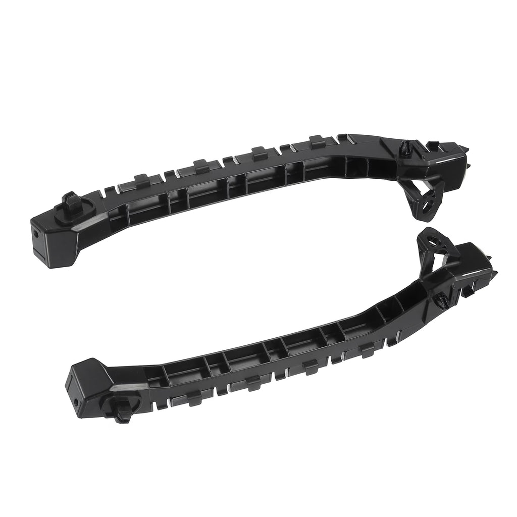 1 Pair Car Front Left Right Bumper Mounting Holder Bracket Black O111269