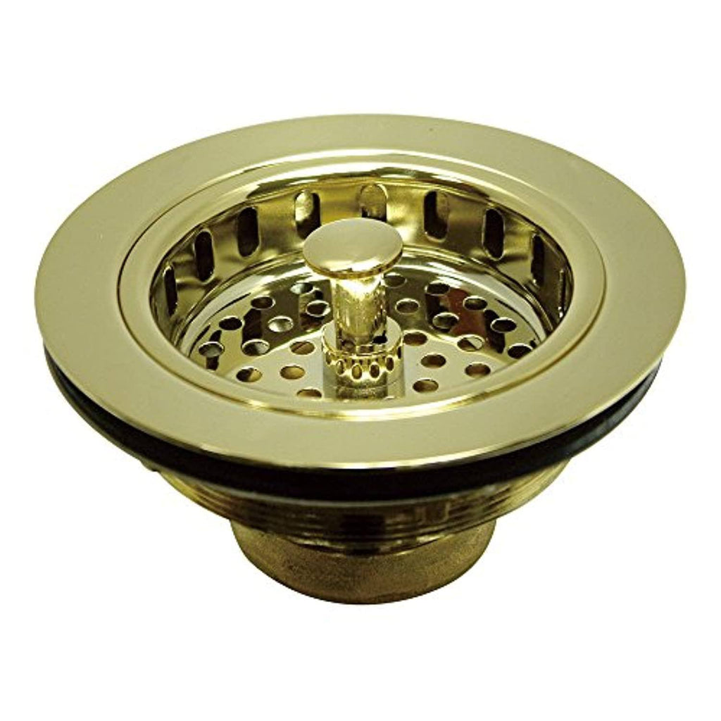 Polished Brass Basket Strainer D863