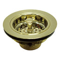 Polished Brass Basket Strainer D863
