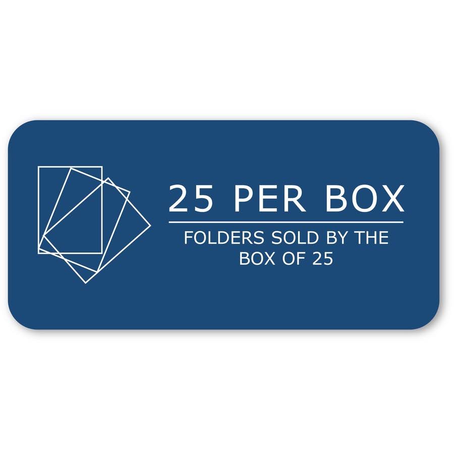 Scarlet Paper Folder 11.75 inch x 9.5 inch 25/Box W2225