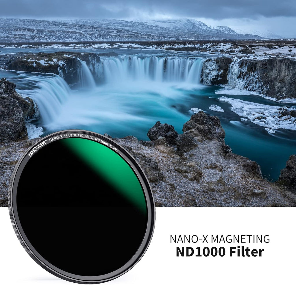 55mm ND1000 Lens Filter 10-Stop Neutral Density Filter Pack of 2 R267