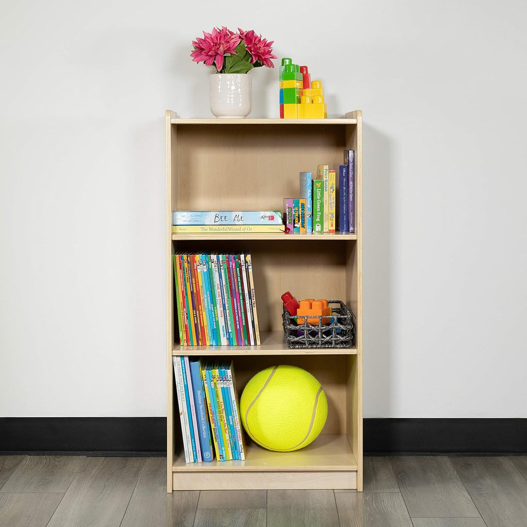 Wooden 3 Section School Classroom Storage Cabinet V33759