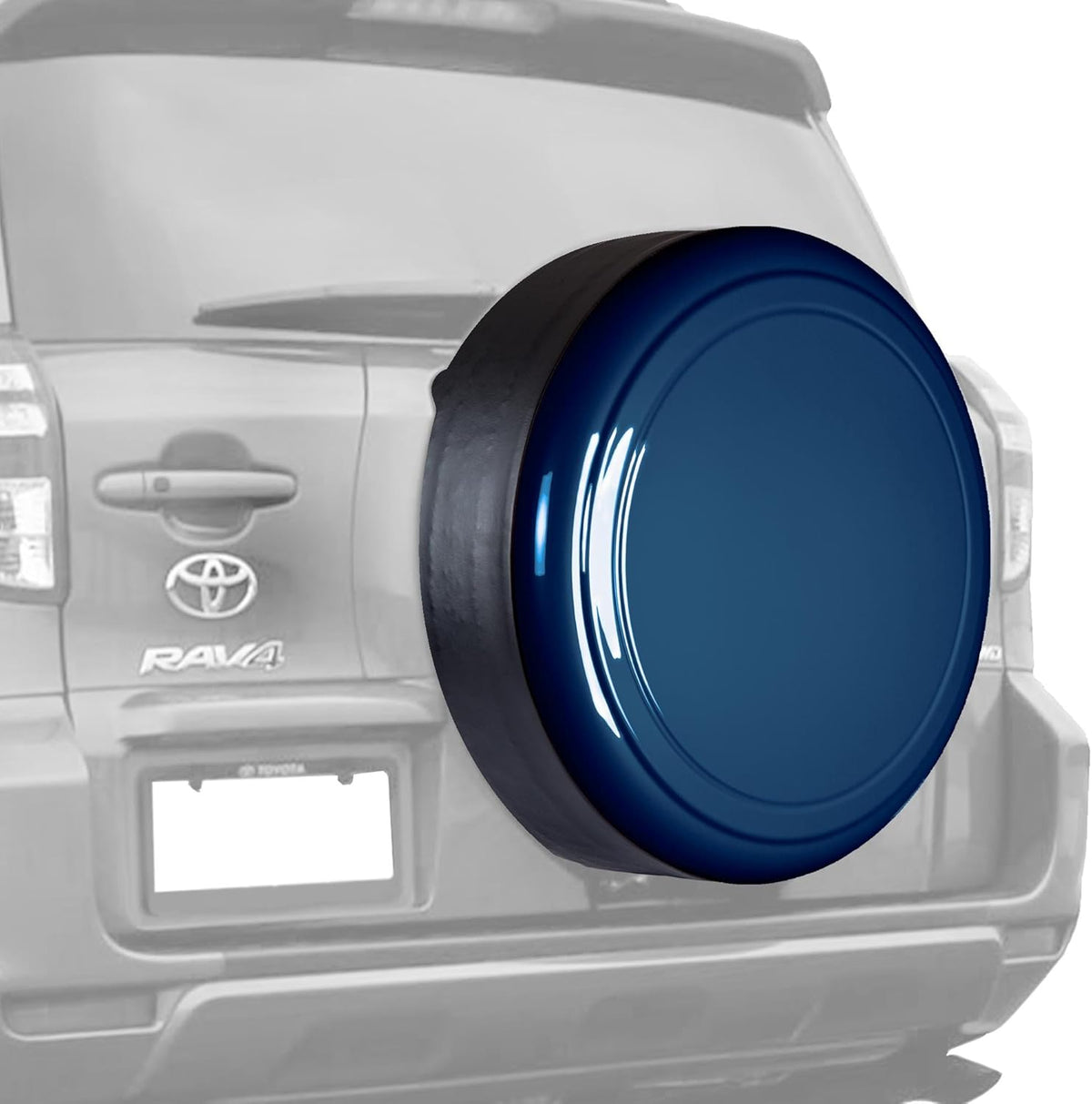 Beige Metallic Rigid Tire Cover for Toyota RAV4 Z69581