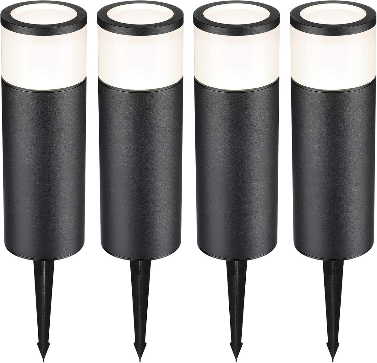 Pack of 4 Aluminum LED Pathway Lights N1898