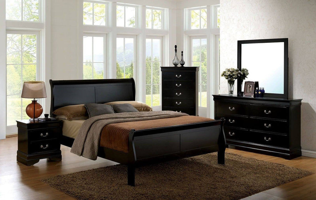 Black Full Bed X6998