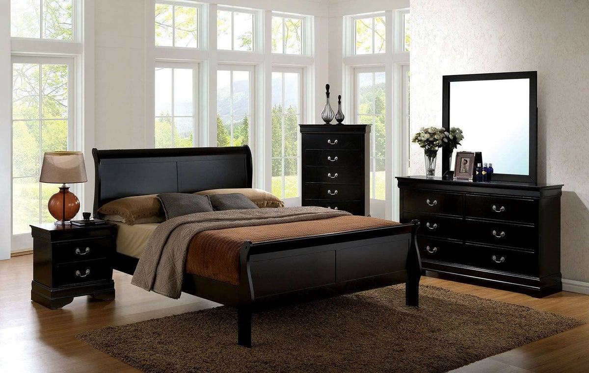 Black Full Bed X6998