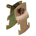 6-3/8 in. Strut Pipe Clamp, Gold Galvanized Y74898