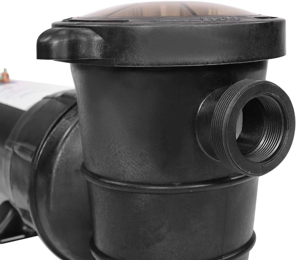 Black Above Ground Pool Pump 1.5HP Single Speed D81589