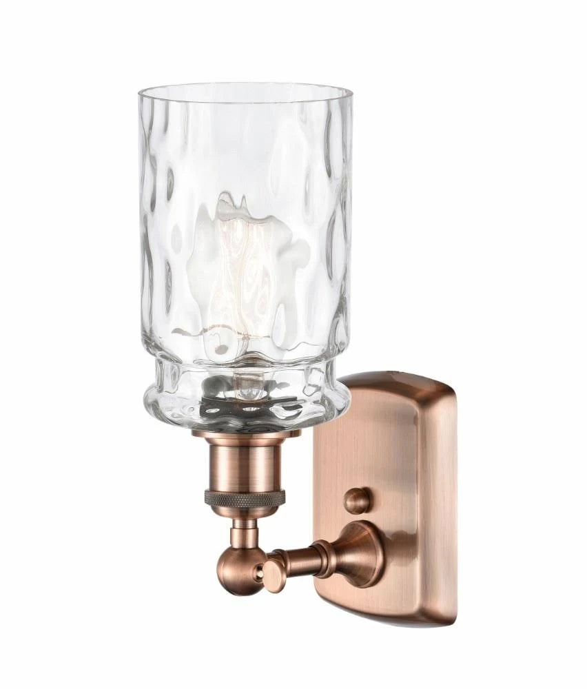White and Polished Chrome 1 Light Sconce O506547