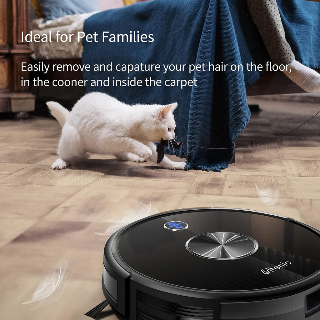 2500Pa Robot Vacuum and Mop with Boundary Strips H761517