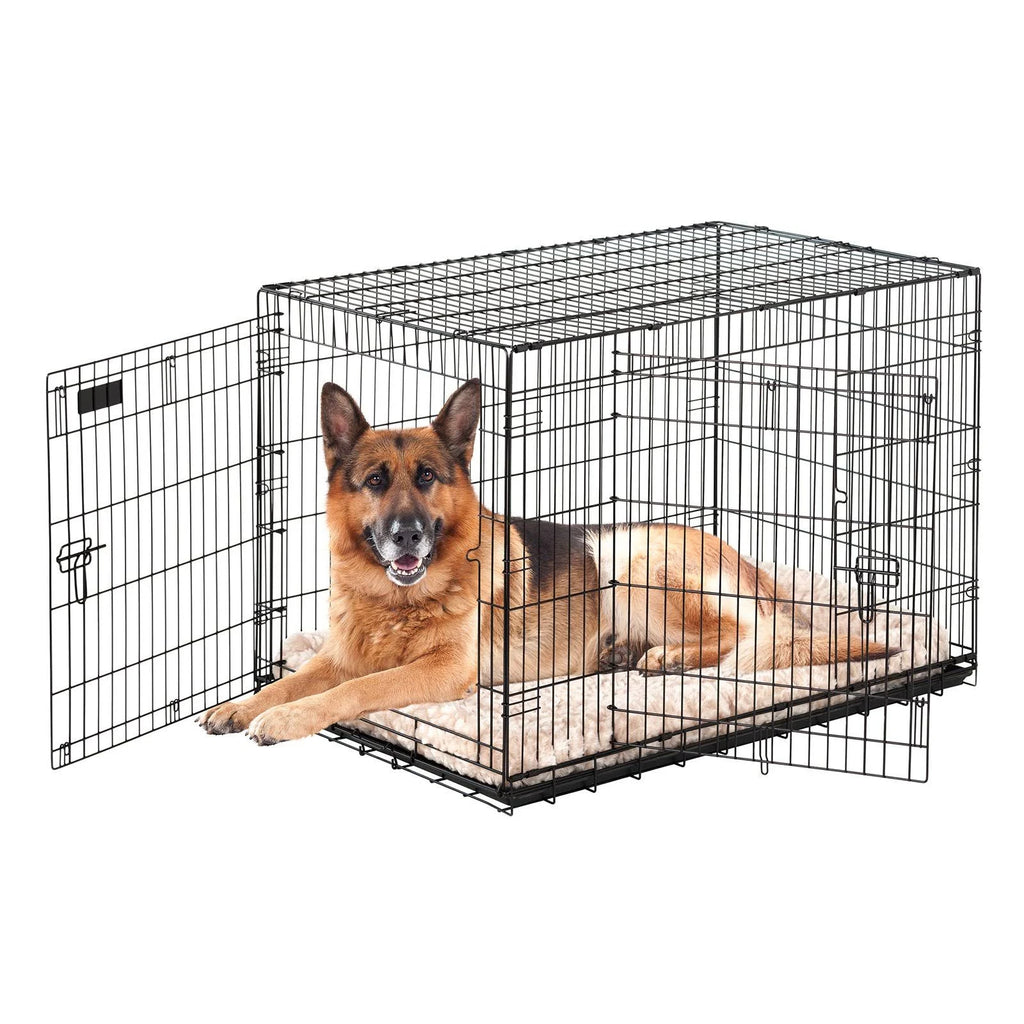 36 inch 2-Door Black Dog Crate K10178