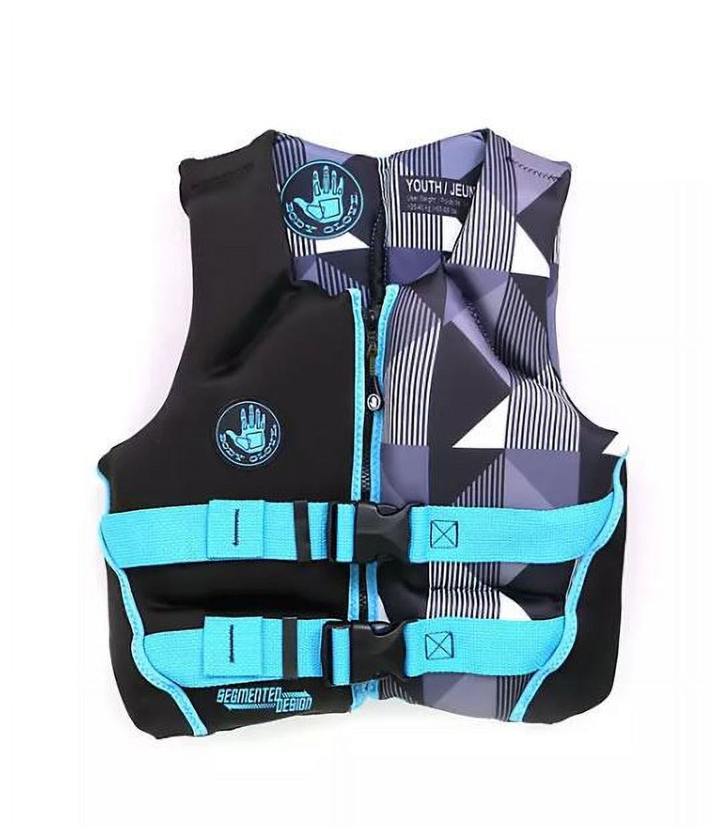 Gray Abstract Youth Life Jacket Y855753