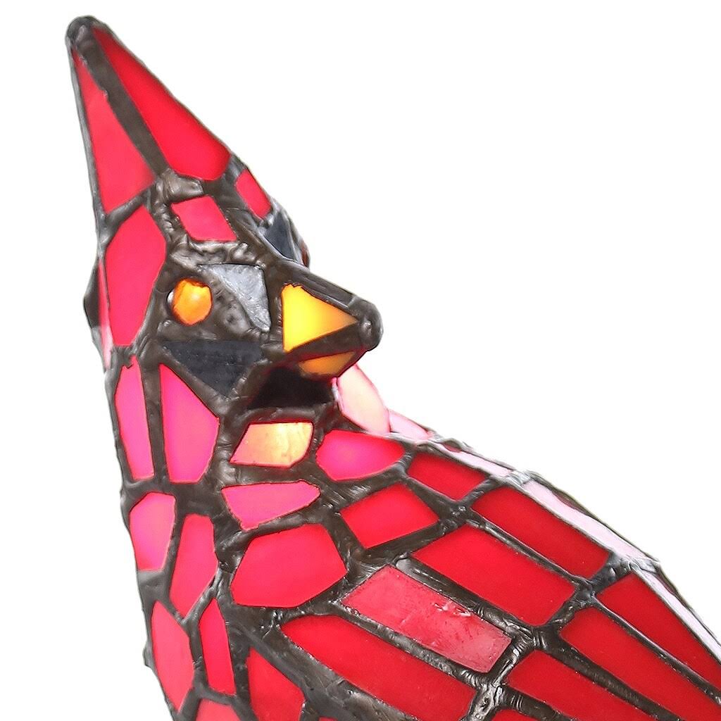 13.5x22 Tall Stained Glass Accent Lamp H95518
