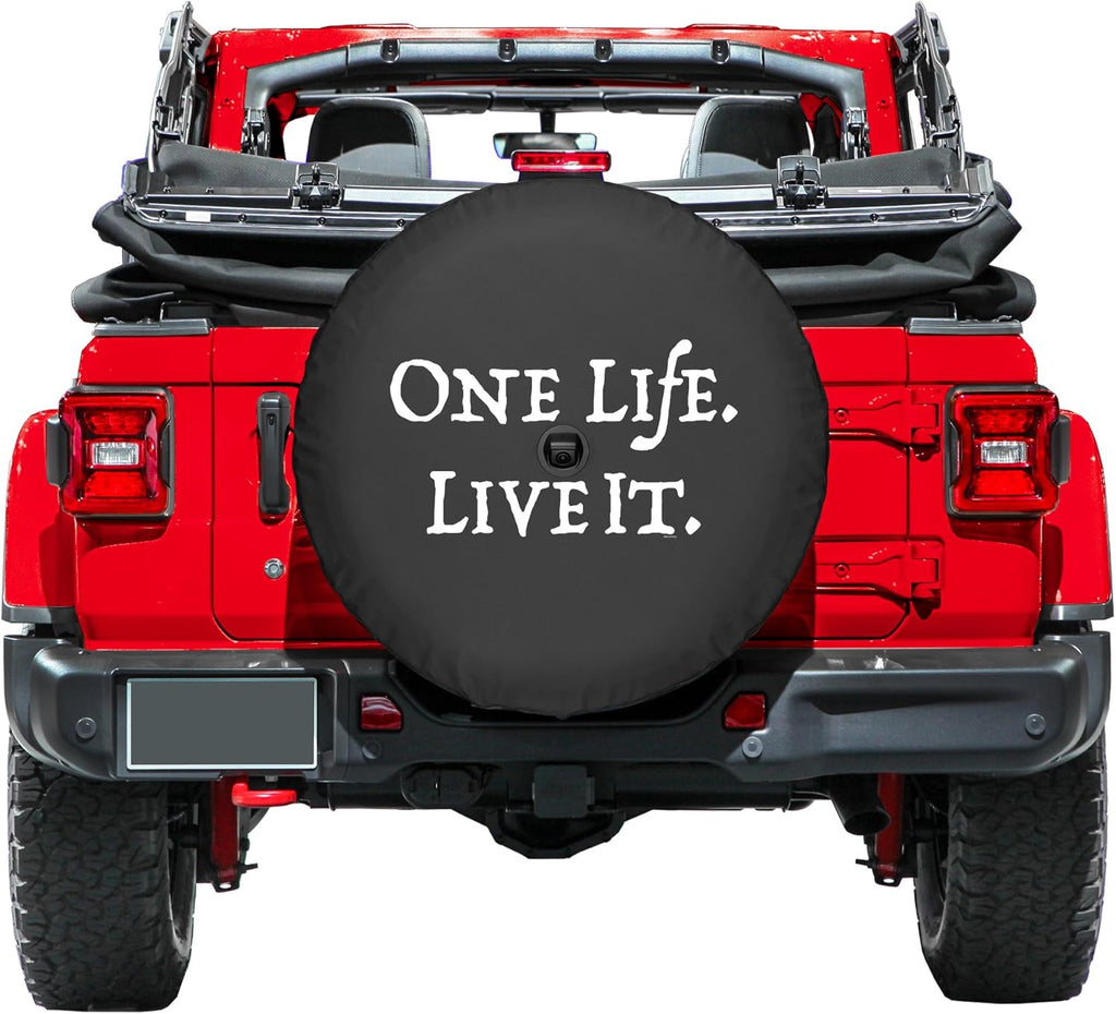 32 Soft JL Tire Cover for Jeep Wrangler JL with Back-up Camera I387