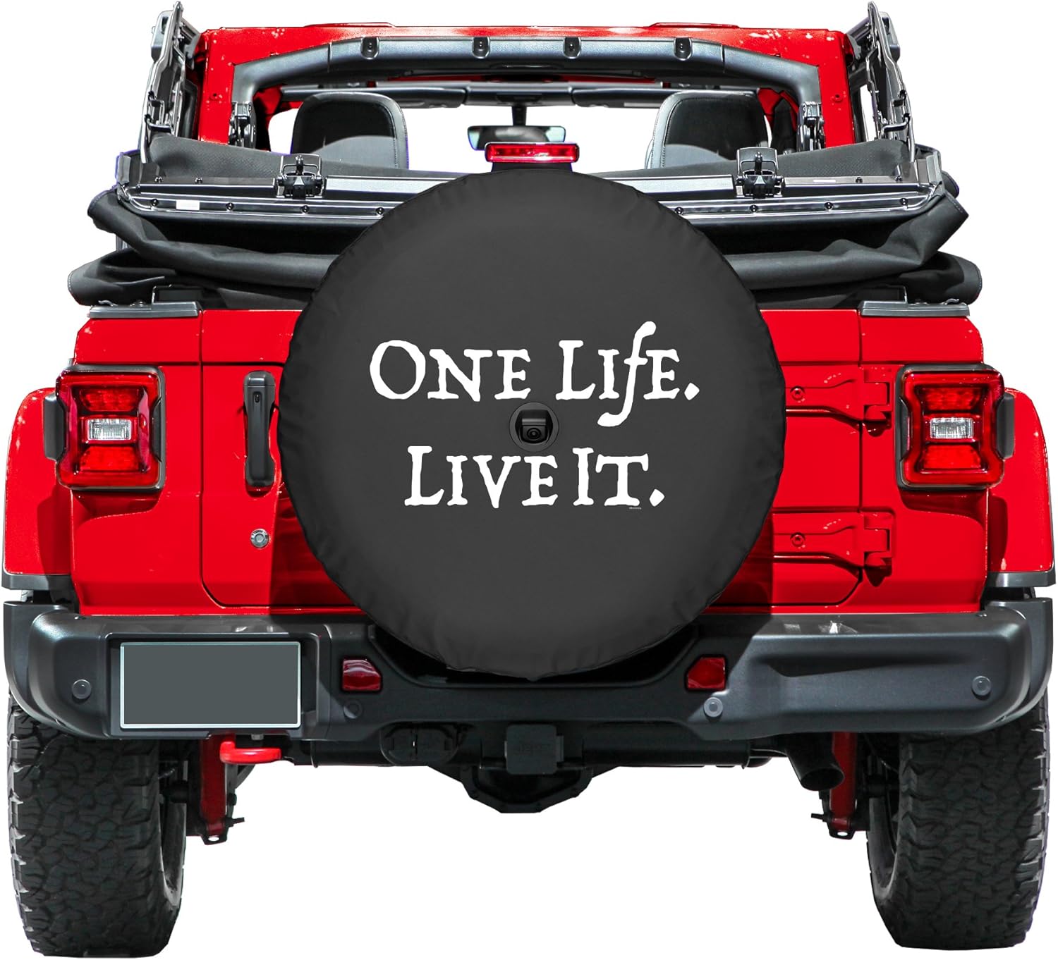 32 Soft JL Tire Cover for Jeep Wrangler JL with Back-up Camera I387