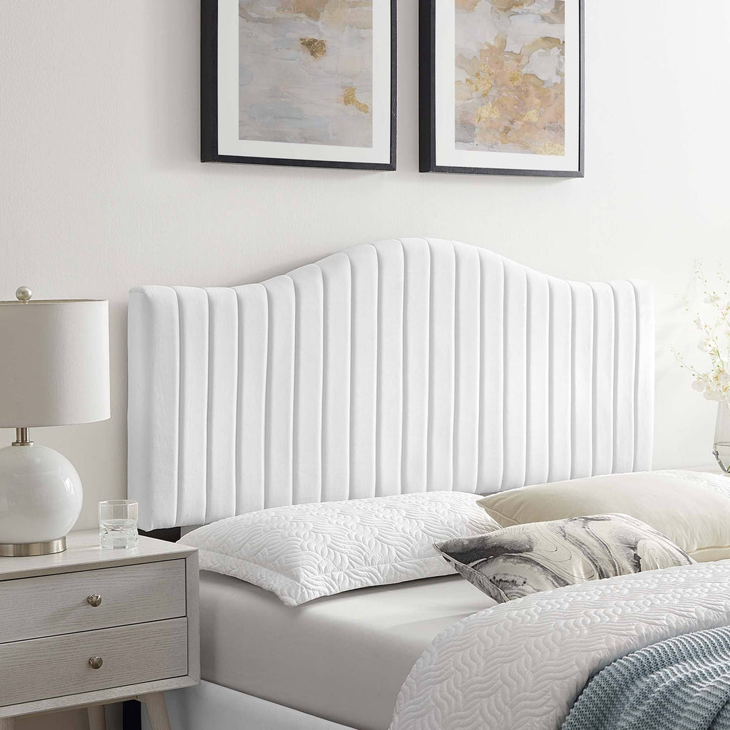 Charcoal Performance Velvet King/California King Headboard M129121