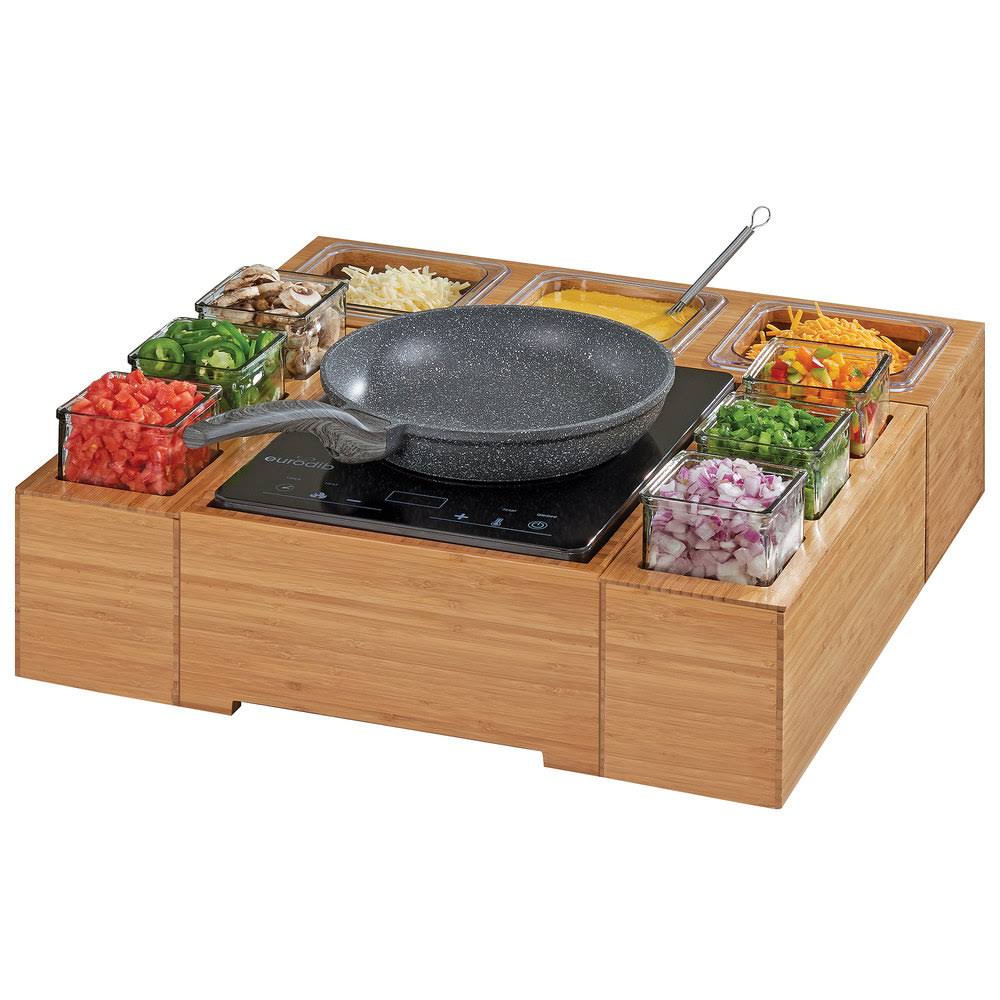 Bamboo Countertop Induction Cooker, 120V, 1600W K5650